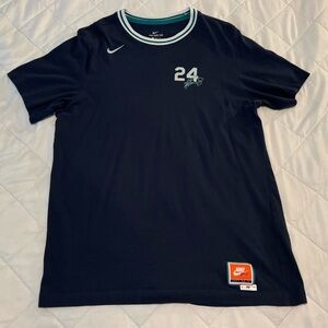 Nike Tee KEN GRIFFEY JR. Number Autograph 24 S/S T-Shirt Men M Mariners MLB